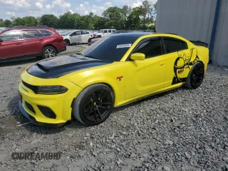 2020 Dodge Charger Scat Pack z VIN 2C3CDXGJ3LH140945, wystawiony jako Copart lot #55045865 z przebiegiem 55 315 mil mil oraz Szkoda całkowita • Salvage title. Historia ofert i sprzedaży dostępna na DreamBid. Obrazek 1.