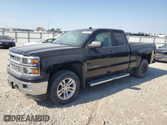 2014 Chevrolet Silverado 1500 LT with VIN 1GCVKREC9EZ418308, listed as a Copart auction lot 50365965 with 135,960 mi miles and Salvage Title. Bid and sale history available at DreamBid. Image 1.