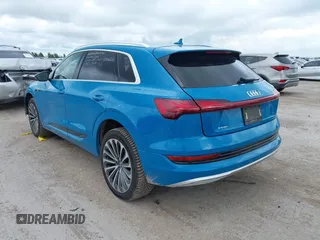 2019 Audi e-tron Prestige with VIN WA1VAAGE7KB005479, listed as a IAAI auction lot 42368177 with 30,736 mi miles and . Bid and sale history available at DreamBid. Image 3.