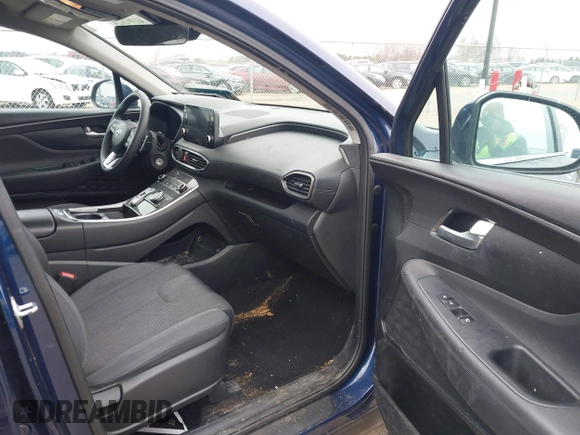 2023 Hyundai Santa Fe SE z VIN 5NMS1DAJ2PH555126, wystawiony jako IAAI lot #41992424 z przebiegiem 34 263 mil mil oraz . Historia ofert i sprzedaży dostępna na DreamBid. Obrazek 5.