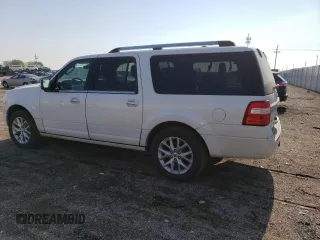 2016 Ford Expedition EL Limited with VIN 1FMJK2AT2GEF22754, listed as a Copart auction lot 53786044 with 176,562 mi miles and Salvage Title. Bid and sale history available at carsss.com. Image 2.