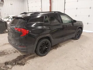 2019 GMC Terrain SLE with VIN 3GKALTEV9KL101307, listed as a IAAI auction lot 41553370 with 82,760 mi miles. Bid and sale history available at carsss.com. Image 4.