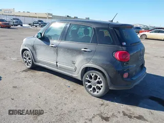 2014 FIAT 500L Trekking with VIN ZFBCFADH4EZ017858, listed as a IAAI auction lot 41313202 with 190,725 mi miles and . Bid and sale history available at DreamBid. Image 3.