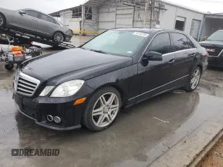2010 Mercedes-Benz E-Class E 350 Luxury with VIN WDDHF5GB6AA036427, listed as a Copart auction lot 50746705 with 155,564 mi miles and Salvage Title. Bid and sale history available at carsss.com. Image 1.