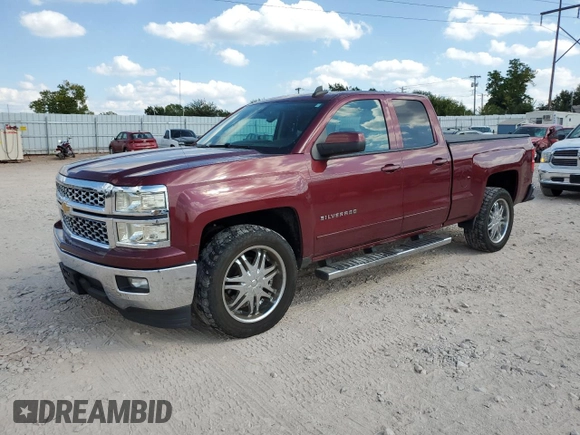 2015 Chevrolet Silverado 1500 LT with VIN 1GCRCREC1FZ193432, listed as a Copart auction lot 71644304 with 120,320 mi miles and Salvage Title. Bid and sale history available at DreamBid. Image 1.