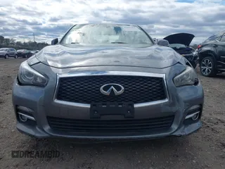 2017 Infiniti Q50 2.0t Premium with VIN JN1CV7AR9HM681464, listed as a IAAI auction lot 42055659 with 100,179 mi miles. Bid and sale history available at carsss.com. Image 12.