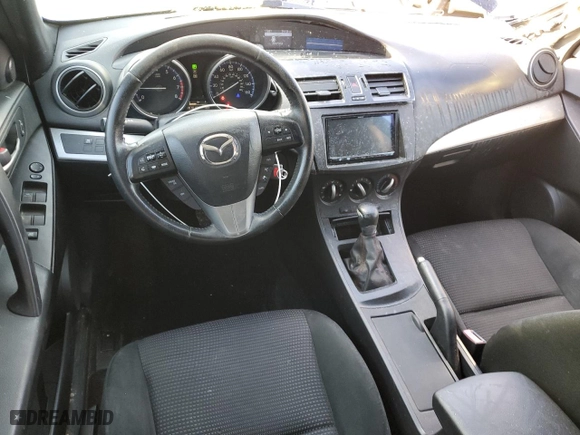 2012 Mazda Mazda3 i Touring with VIN JM1BL1L72C1691786, listed as a Copart auction lot 43922155 with 197,016 mi miles and Salvage Title. Bid and sale history available at carsss.com. Image 8.