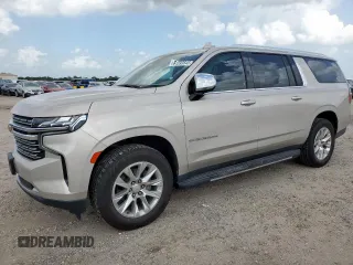 2021 Chevrolet Suburban Premier с VIN 1GNSCFKD1MR277736, выставлен на аукционе Copart как лот 61593645 с пробегом 140 830 миль миль и Списание • Salvage title. История ставок и продаж доступна на DreamBid. Изображение 1.