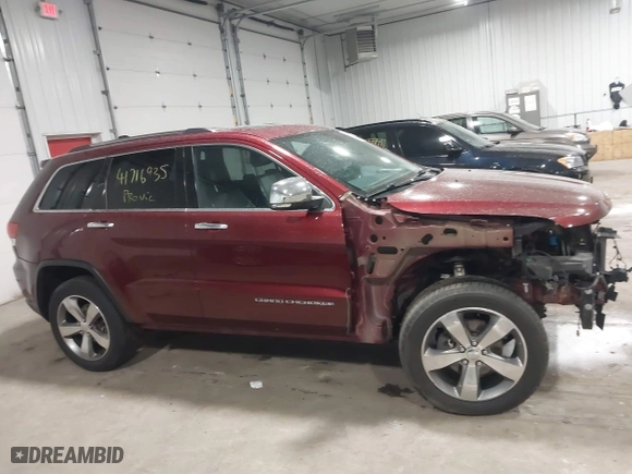 2016 Jeep Grand Cherokee Limited 75th Anniversary with VIN 1C4RJFBG8GC339101, listed as a IAAI auction lot 41716935 with 140,571 mi miles. Bid and sale history available at carsss.com. Image 13.