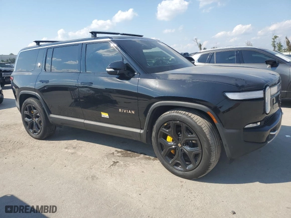 2023 Rivian R1S Adventure with VIN 7PDSGABA7PN027606, listed as a Copart auction lot 73747964 with 0 mi miles and Non Repairable. Bid and sale history available at carsss.com. Image 1.