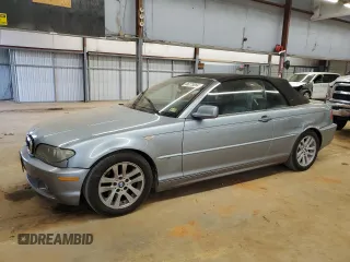 2004 BMW 3 Series 325Ci with VIN WBABW33434PL33682, listed as a Copart auction lot 86275284 with 135,699 mi miles and Salvage Title. Bid and sale history available at carsss.com. Image 1.