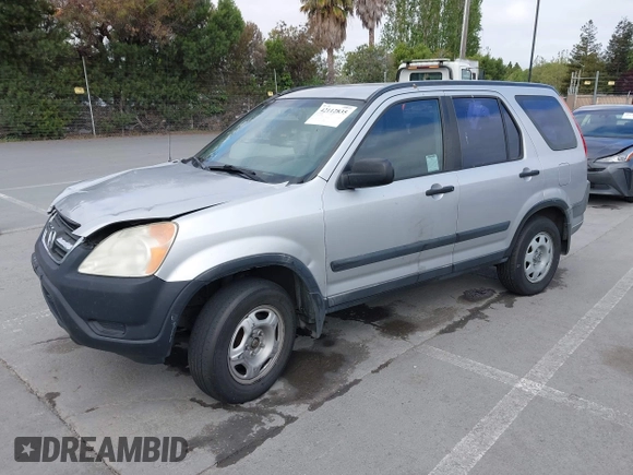 2002 Honda CR-V LX with VIN JHLRD68422C008983, listed as a IAAI auction lot 42112835 with 198,114 mi miles and . Bid and sale history available at carsss.com. Image 2.