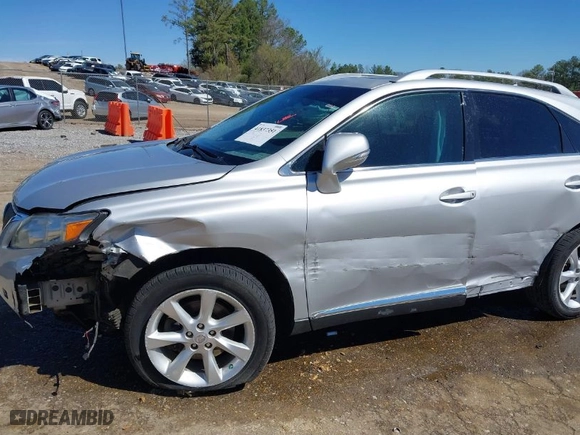 2010 Lexus RX 350 with VIN 2T2ZK1BA4AC037908, listed as a IAAI auction lot 41837351 with 283,483 mi miles. Bid and sale history available at carsss.com. Image 6.