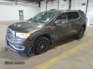2019 GMC Acadia SLT with VIN 1GKKNULS0KZ222152, listed as a Copart auction lot 50175845 with 91,110 mi miles and Salvage Title. Bid and sale history available at DreamBid. Image 1.