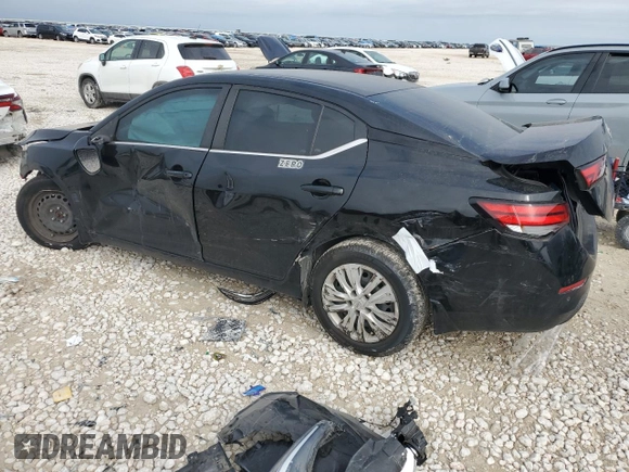 2022 Nissan Sentra S with VIN 3N1AB8BV8NY237258, listed as a Copart auction lot 51081295 with 39,194 mi miles and Salvage Title. Bid and sale history available at carsss.com. Image 2.