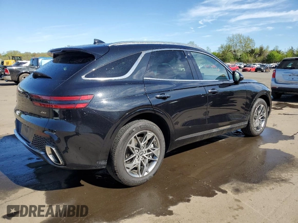 2023 Genesis GV70 2.5T with VIN KMUMADTB5PU085517, listed as a Copart auction lot 54619105 with 38,831 mi miles and Salvage title. Bid and sale history available at DreamBid. Image 3.