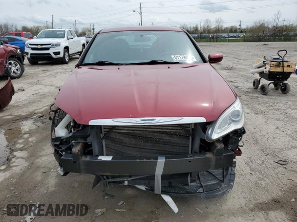 2013 Chrysler 200 LX with VIN 1C3CCBAB7DN686759, listed as a Copart auction lot 51179425 with 144,238 mi miles and Salvage Title. Bid and sale history available at carsss.com. Image 5.
