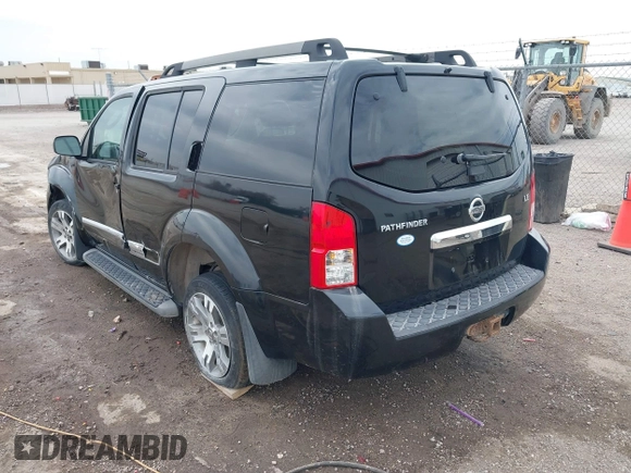 2008 Nissan Pathfinder S with VIN 5N1AR18U08C603446, listed as a IAAI auction lot 41811288 with 1 mi miles. Bid and sale history available at carsss.com. Image 3.