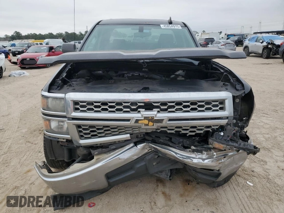 2015 Chevrolet Silverado 1500 LT with VIN 1GCRCREH7FZ296687, listed as a Copart auction lot 45854915 with 153,681 mi miles and Salvage Title. Bid and sale history available at carsss.com. Image 5.