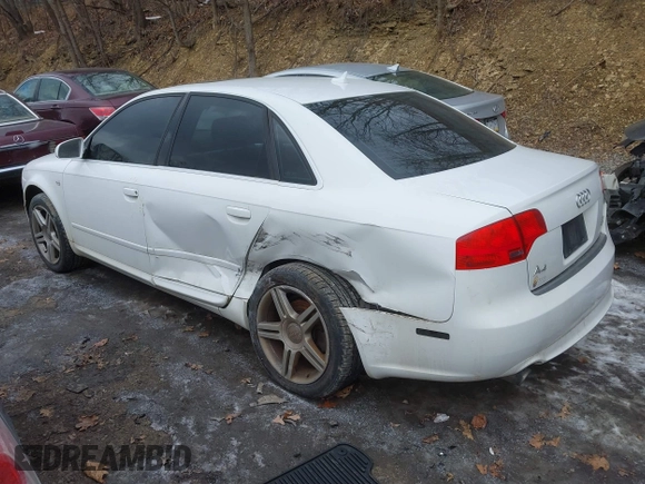 2008 Audi A4 2.0T z VIN WAUDF78E48A061783, wystawiony jako IAAI lot #41393613 z przebiegiem 178 712 mil mil oraz . Historia ofert i sprzedaży dostępna na DreamBid. Obrazek 3.