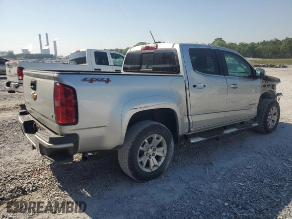 2016 Chevrolet Colorado 4WD LT with VIN 1GCGTCE32G1246319, listed as a Copart auction lot 53429955 with 76,628 mi miles and Salvage title. Bid and sale history available at DreamBid. Image 3.