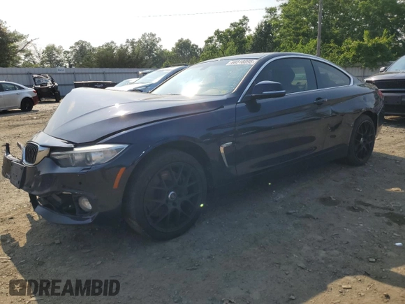 2015 BMW 4 Series 435i xDrive with VIN WBA3R5C54FK371700, listed as a Copart auction lot 60318895 with 99,388 mi miles and Clean title. Bid and sale history available at DreamBid. Image 1.