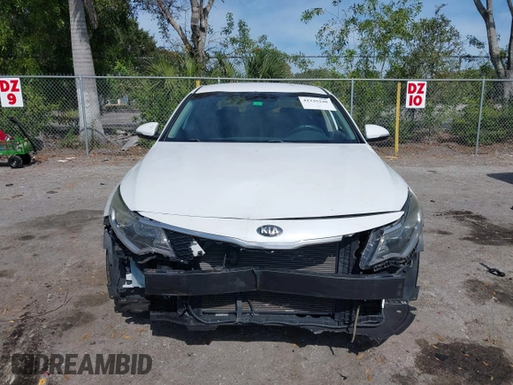 2018 Kia Optima S with VIN 5XXGT4L34JG196074, listed as a IAAI auction lot 41335248 with 88,325 mi miles. Bid and sale history available at carsss.com. Image 12.
