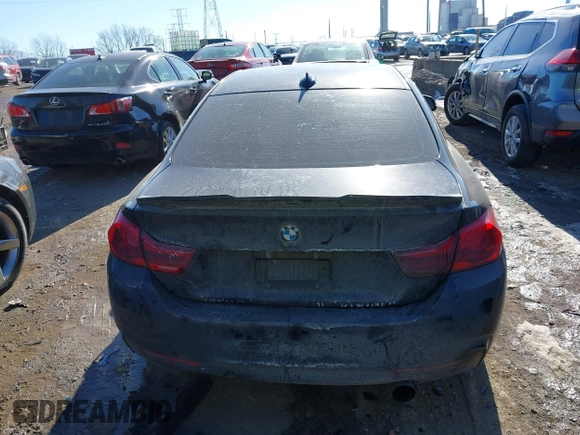 2014 BMW 4 Series 435i with VIN WBA3R1C53EK190482, listed as a IAAI auction lot 41421081 with 118,383 mi miles and . Bid and sale history available at carsss.com. Image 16.