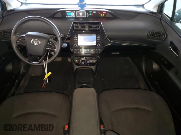 2020 Toyota Prius L Eco with VIN JTDKARFUXL3118256, listed as a Copart auction lot 50433035 with 69,431 mi miles and Salvage Title. Bid and sale history available at DreamBid. Image 8.