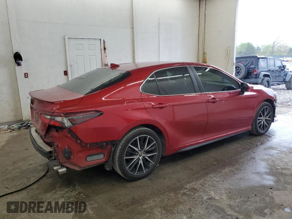 2021 Toyota Camry SE Nightshade with VIN 4T1T11AKXMU495494, listed as a Copart auction lot 52383975 with 120,492 mi miles and Salvage Title. Bid and sale history available at carsss.com. Image 3.
