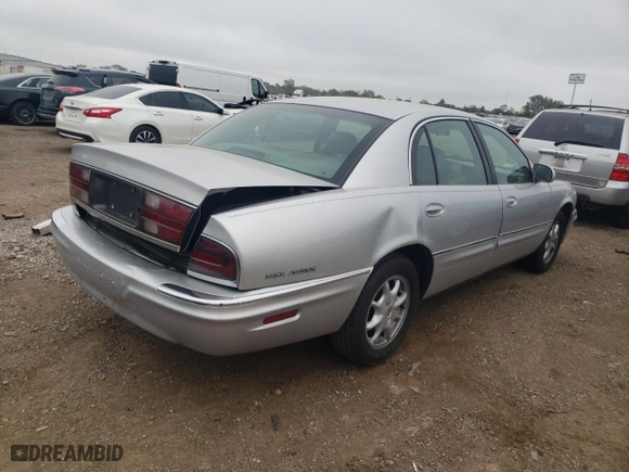 2000 Buick Park Avenue with VIN 1G4CW54K9Y4276309, listed as a Copart auction lot 69021954 with 129,456 mi miles and Salvage Title. Bid and sale history available at carsss.com. Image 3.