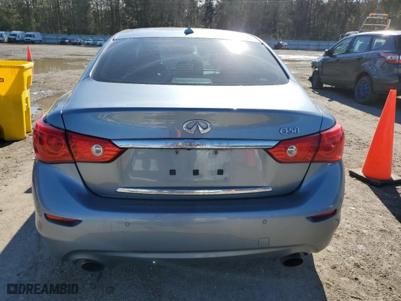 2017 Infiniti Q50 3.0t Premium with VIN JN1EV7AP4HM730139, listed as a Copart auction lot 87694875 with NaN miles and Salvage Title. Bid and sale history available at carsss.com. Image 6.