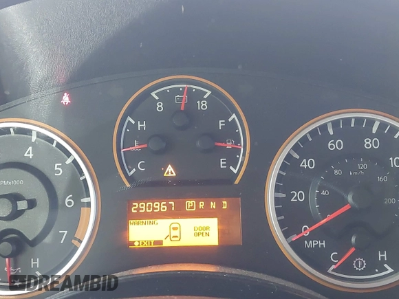 2011 Nissan Titan SV with VIN 1N6BA0ED6BN324977, listed as a IAAI auction lot 41275371 with 290,967 mi miles and . Bid and sale history available at DreamBid. Image 15.