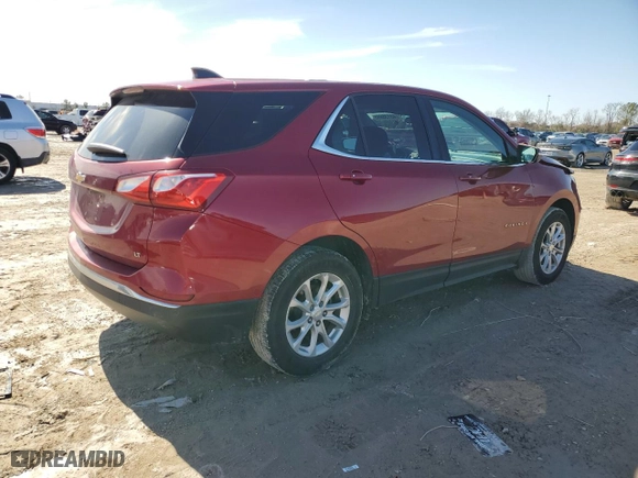 2018 Chevrolet Equinox LT with VIN 3GNAXJEV8JS534455, listed as a Copart auction lot 43135895 with 111,759 mi miles and Salvage Title. Bid and sale history available at carsss.com. Image 3.