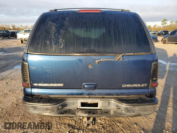 2002 Chevrolet Suburban LS with VIN 3GNEC16ZX2G287314, listed as a Copart auction lot 85537714 with 209,084 mi miles and Salvage Title. Bid and sale history available at carsss.com. Image 6.