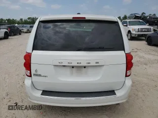 2018 Dodge Grand Caravan SE Plus with VIN 2C4RDGBG4JR159898, listed as a Copart auction lot 53253285 with 89,001 mi miles and Salvage Title. Bid and sale history available at DreamBid. Image 6.