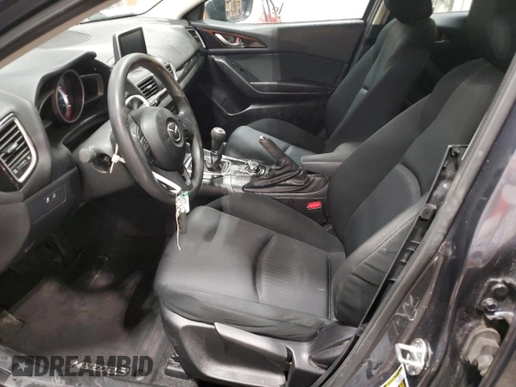 2016 Mazda 3 i Sport with VIN JM1BM1J74G1336026, listed as a Copart auction lot 43767395 with 88,781 mi miles and Non Repairable. Bid and sale history available at DreamBid. Image 7.
