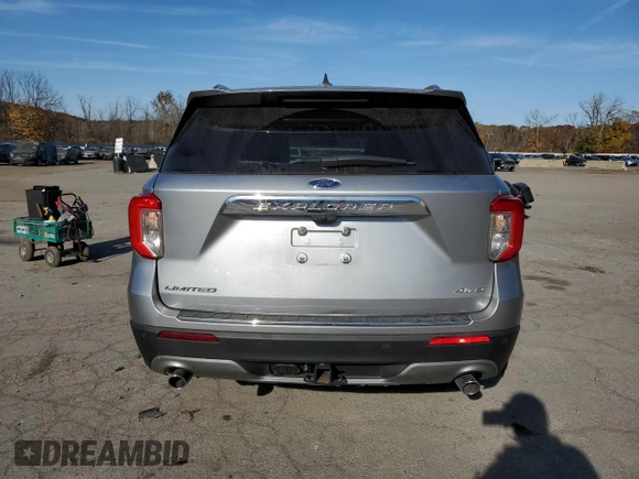 2023 Ford Explorer Limited with VIN 1FMSK8FH5PGB28987, listed as a Copart auction lot 76655474 with 10,996 mi miles and Salvage Title. Bid and sale history available at carsss.com. Image 6.