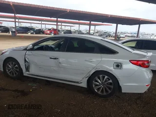 2016 Hyundai Sonata Sport with VIN 5NPE34AF1GH410486, listed as a IAAI auction lot 41808094 with 71,538 mi miles and . Bid and sale history available at DreamBid. Image 14.