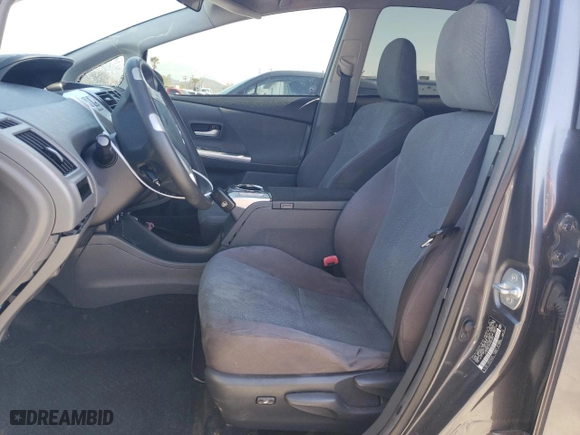 2012 Toyota Prius v Two with VIN JTDZN3EU9C3064594, listed as a Copart auction lot 49477035 with 277,706 mi miles and Salvage Title. Bid and sale history available at carsss.com. Image 7.