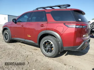 2024 Nissan Pathfinder Rock Creek с VIN 5N1DR3BD6RC258183, выставлен на аукционе Copart как лот 52715305 с пробегом 9 567 миль миль и Списание • Salvage title. История ставок и продаж доступна на DreamBid. Изображение 2.