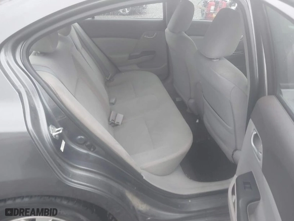 2012 Honda Civic Sdn LX with VIN 2HGFB2F56CH578205, listed as a IAAI auction lot 41016919 with 104,515 mi miles. Bid and sale history available at carsss.com. Image 8.