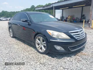 2013 Hyundai Genesis 3.8L z VIN KMHGC4DD5DU214566, wystawiony jako IAAI lot #42405416 z przebiegiem 318 141 mil mil oraz . Historia ofert i sprzedaży dostępna na DreamBid. Obrazek 1.