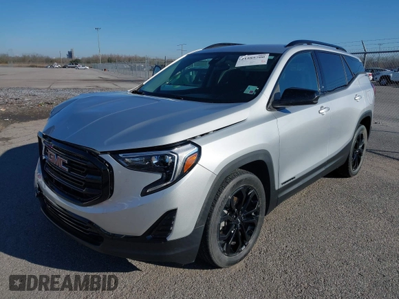 2020 GMC Terrain SLE with VIN 3GKALMEVXLL307890, listed as a IAAI auction lot 41585700 with 39,316 mi miles and . Bid and sale history available at carsss.com. Image 17.