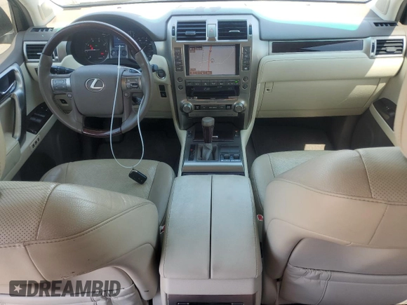 2014 Lexus GX with VIN JTJBM7FXXE5086922, listed as a Copart auction lot 53870665 with 142,608 mi miles and Salvage Title. Bid and sale history available at carsss.com. Image 8.