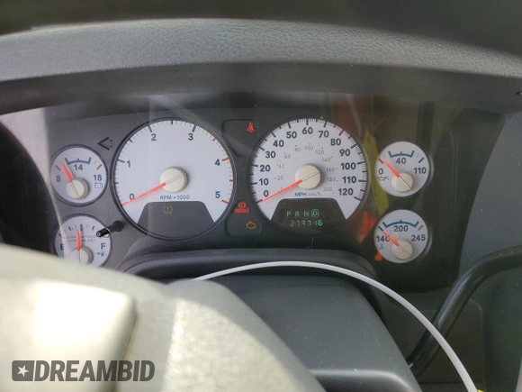 2008 Dodge Ram 2500 Laramie with VIN 3D7KS29A38G239792, listed as a Copart auction lot 85916724 with 279,716 mi miles and Salvage Title. Bid and sale history available at carsss.com. Image 9.