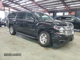 2017 Chevrolet Suburban LT with VIN 1GNSKHKC4HR185340, listed as a Copart auction lot 55830355 with 196,683 mi miles and Salvage Title. Bid and sale history available at DreamBid. Image 4.