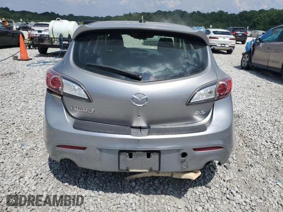 2010 Mazda 3 S Sport with VIN JM1BL1H5XA1317706, listed as a Copart auction lot 63830195 with 141,107 mi miles and Salvage title. Bid and sale history available at DreamBid. Image 6.