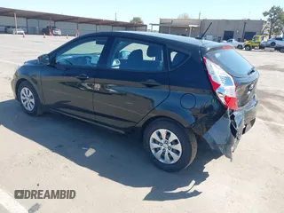 2017 Hyundai Accent SE with VIN KMHCT5AE6HU363642, listed as a IAAI auction lot 41973617 with 128,269 mi miles. Bid and sale history available at carsss.com. Image 3.