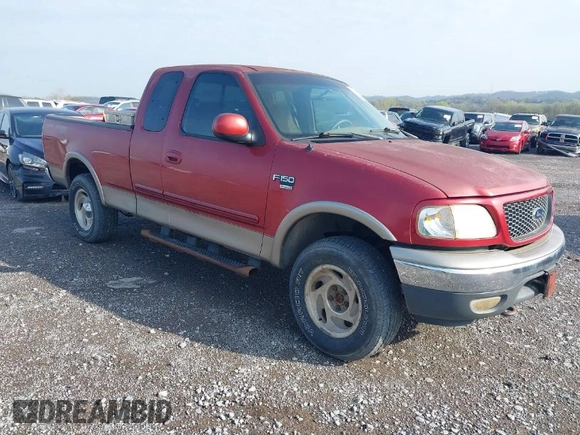 2001 Ford F-150 XL with VIN 1FTRX18L41KF38469, listed as a IAAI auction lot 41954075 with 219,967 mi miles. Bid and sale history available at carsss.com. Image 1.